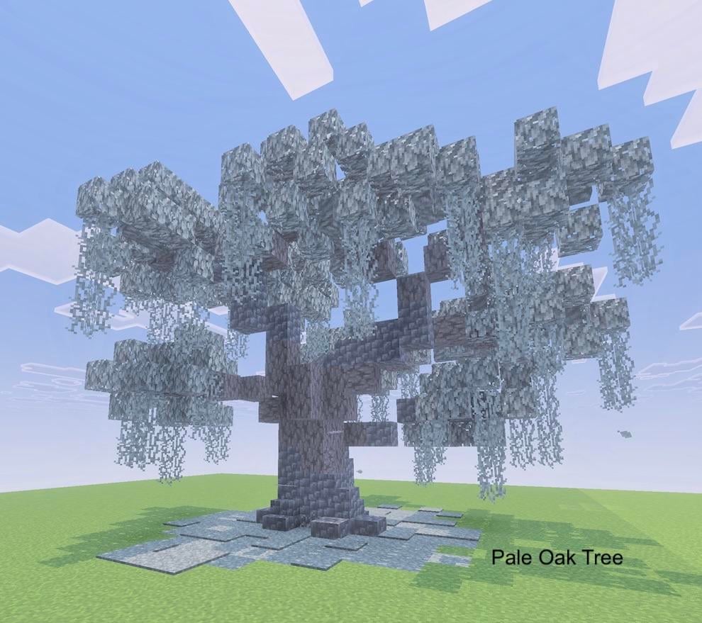 マイクラのバニラ全木をリアルに再現！石材も使った独自ツリー建築が話題に | Minecraft - 9