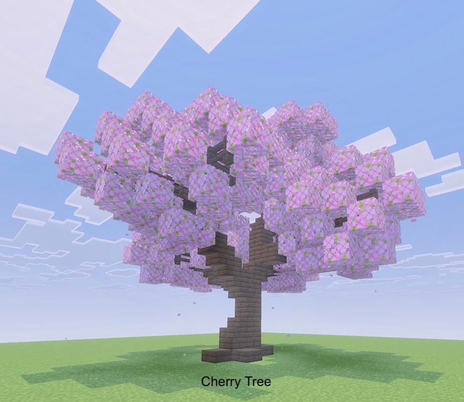 マイクラのバニラ全木をリアルに再現！石材も使った独自ツリー建築が話題に | Minecraft - 8
