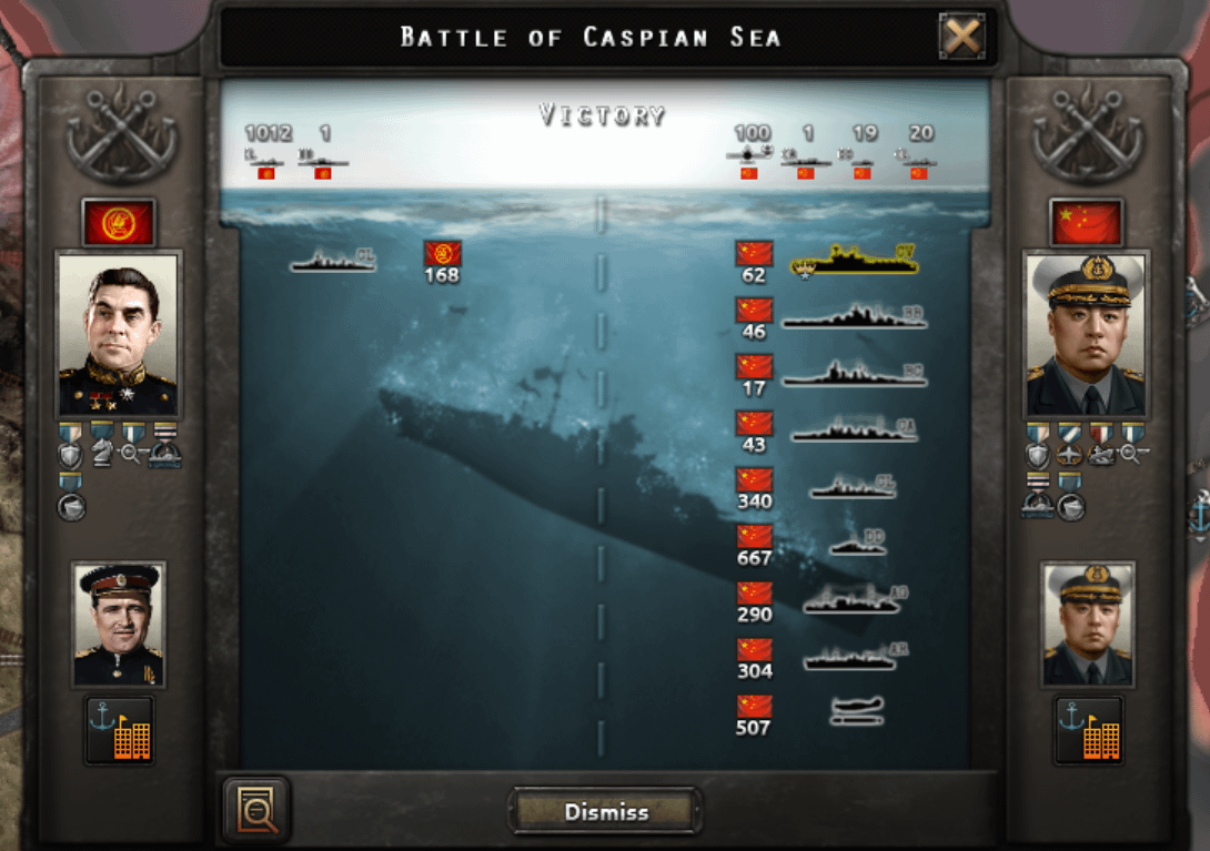 世界征服を祝ったカスピ海での大規模海戦、その戦力と戦略とは？ | Hearts of Iron IV - 2